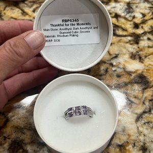 Bomb party lymphoma awareness ring